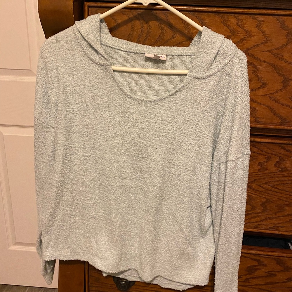 Mint Long Sleeve hoodie